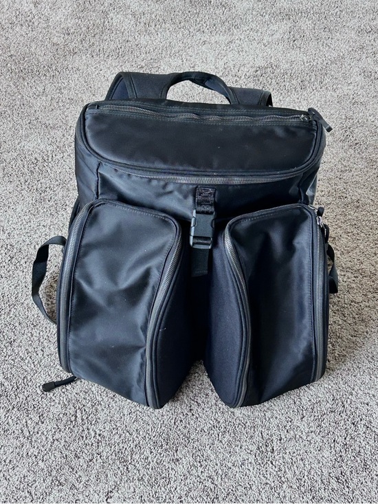 Banana Republic Large Black Insulated Backpack Hiking Golf Picnic 11x16 Unisex main image 7